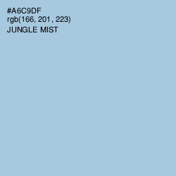#A6C9DF - Jungle Mist Color Image